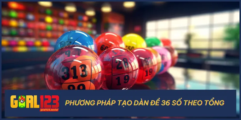 Phương pháp tạo dàn đề 36 số theo tổng này liên quan đến tổng của 2 con số của giải đặc biệt