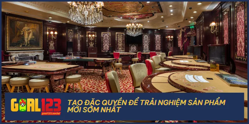 Khuyến Mãi Goal123 2 Nhà cái Goal123 cũng sẽ đưa ra những khuyến mãi trải nghiệm sản phẩm