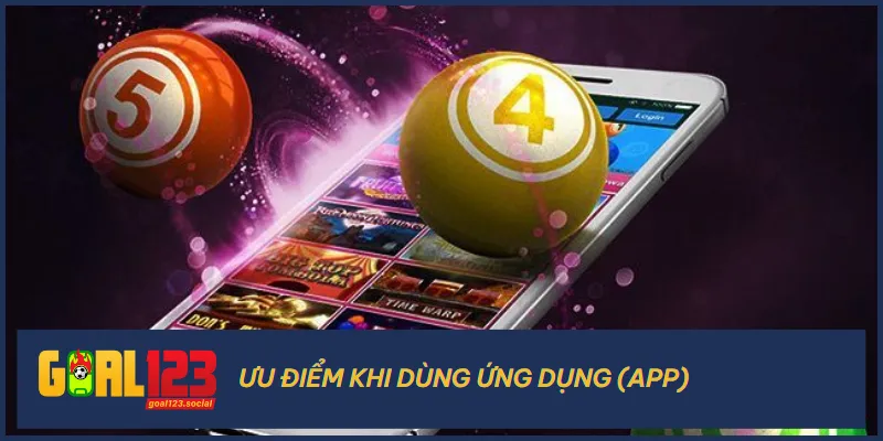 Khi dùng ứng dụng của Goal123 người chơi sẽ được chơi ở một sân chơi chuyên nghiệp